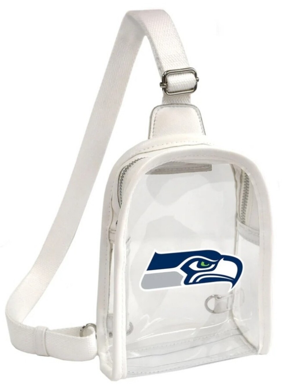 SEATTLE SEAHAWKS CLEAR STADIUM MINI SLING BAG Little Earth